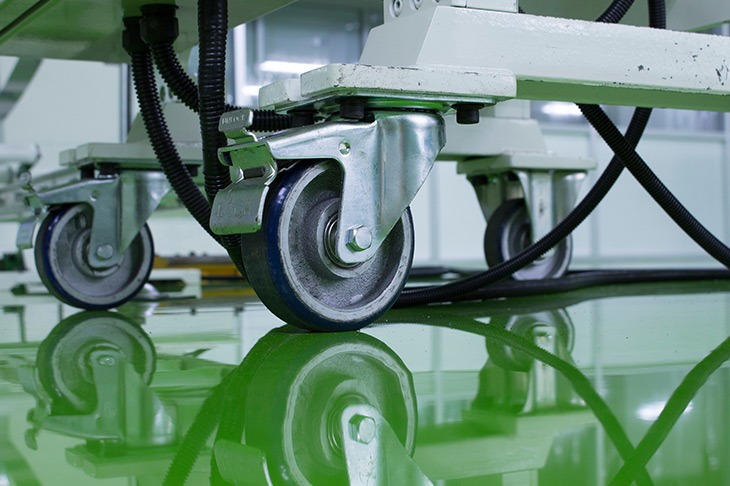 light reflective epoxy flooring