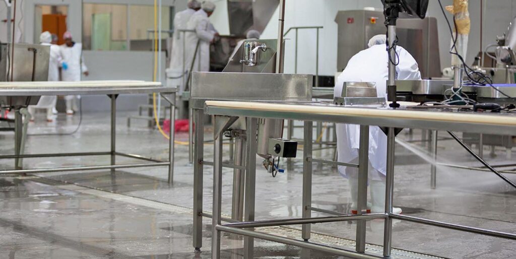 food and beverage facility flooring