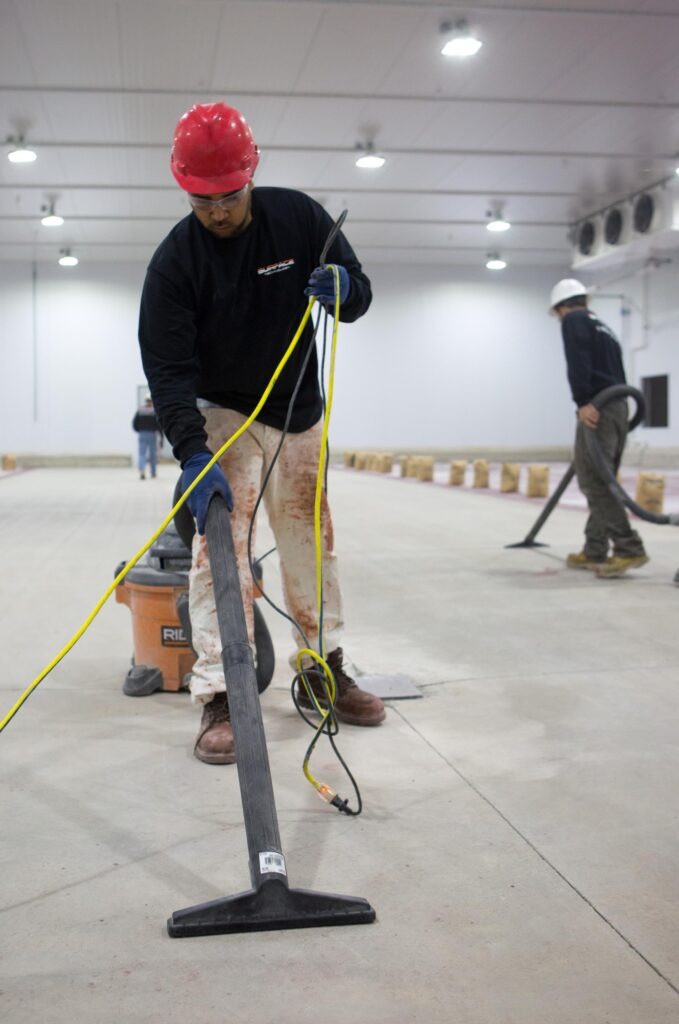 surface preparation for epoxy flooring