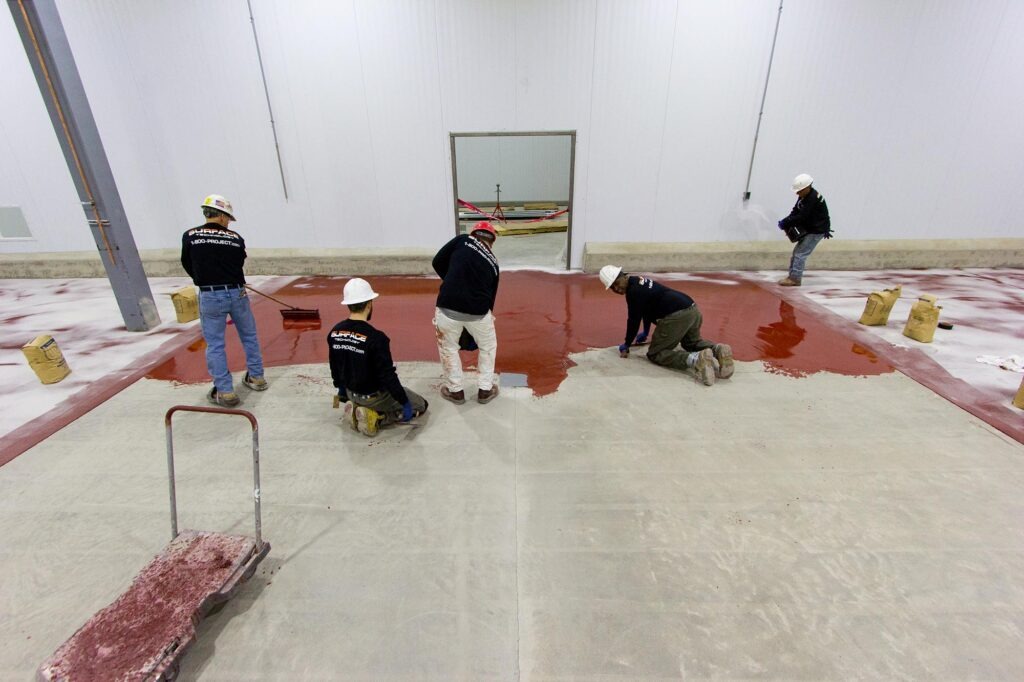 epoxy flooring for food processing