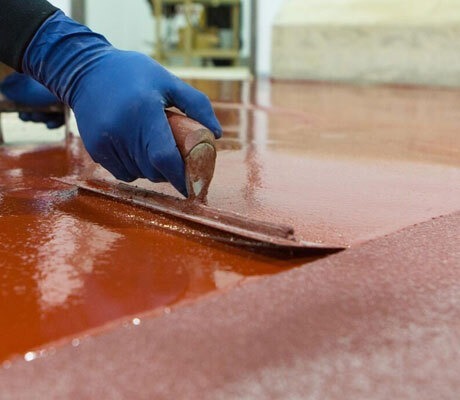 resin floor coating