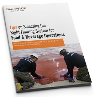 food and beverage processing flooring guide