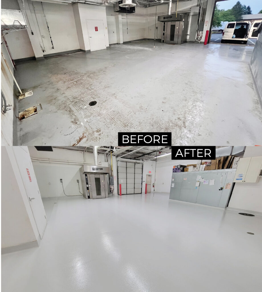 lancaster cupcake epoxy floor installation
